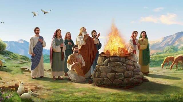 Божье благословение Ною после потопа